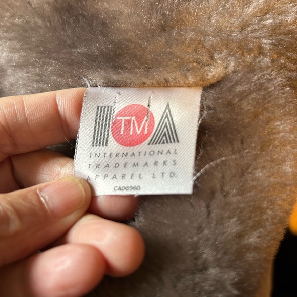 Vintage David Muller Sheepskin woman’s coat size 14 - Picture 5 of 5